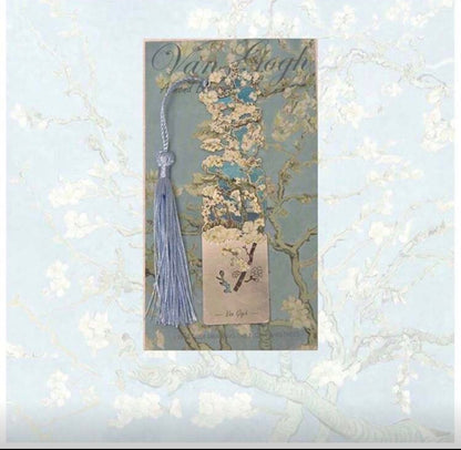 Van Gogh olajfestmény ihletésű fém könyvjelzők