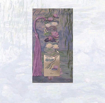 Monet olajfestmény ihletésű fém könyvjelzők